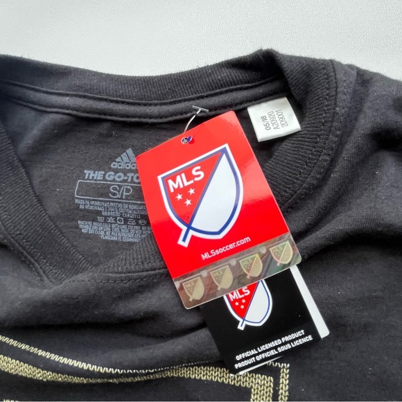 Adidas Black LAFC Long Sleeve Shirt Size Small NWT - Picture 3 of 8